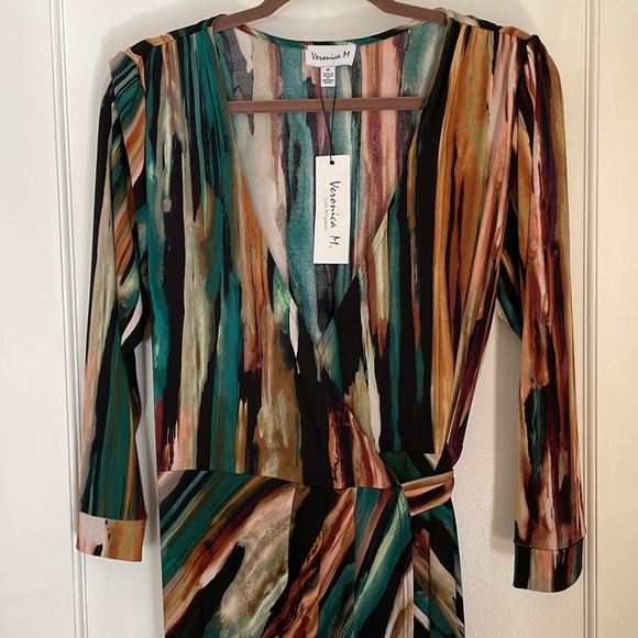Veronica M Wrap Dress - Picture 2 of 8